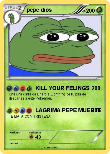 Pokemon pepe dios