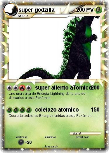 Pokemon super godzilla
