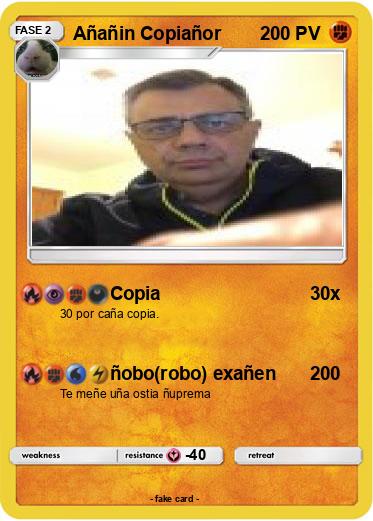 Pokemon Añañin Copiañor