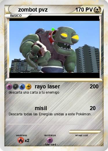 Pokemon zombot pvz