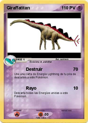 Pokemon Giraffatitan