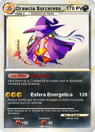 Pokemon Drawcia Sorceress