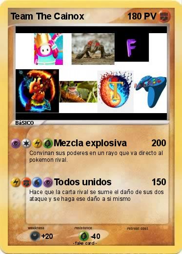 Pokemon Team The Cainox