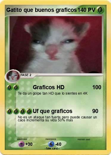Pokemon Gatito que buenos graficos