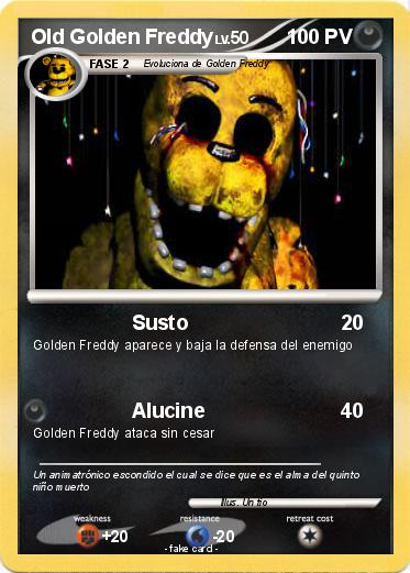 Pokemon Old Golden Freddy