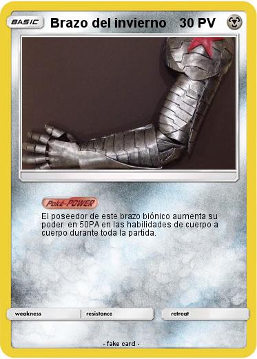 Pokemon Brazo del invierno
