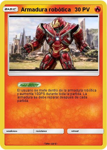 Pokemon Armadura robótica