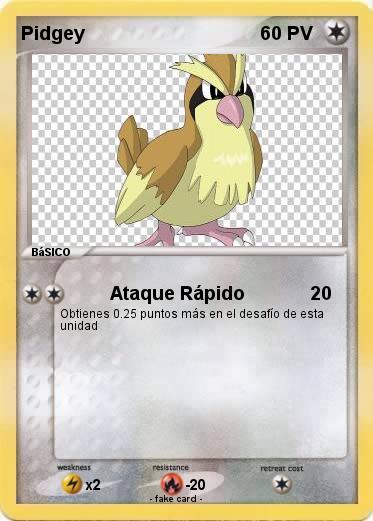 Pokemon Pidgey