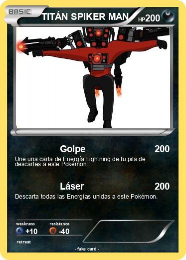 Pokemon TITÁN SPIKER MAN
