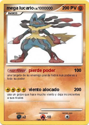 Pokemon mega lucario
