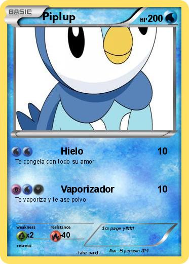 Pokemon Piplup