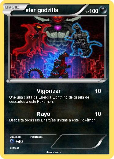 Pokemon eter godzilla