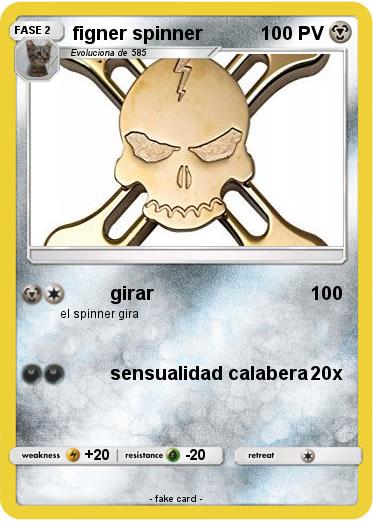 Pokemon figner spinner