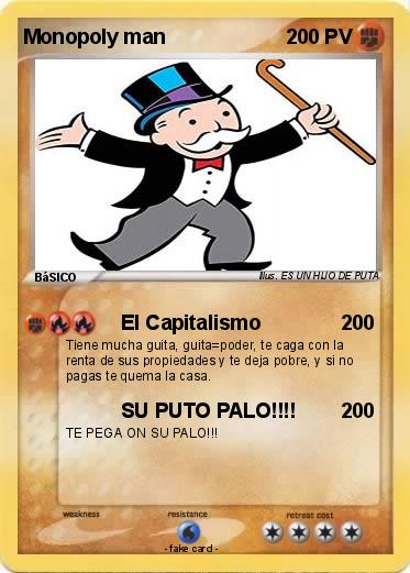 Pokemon Monopoly man