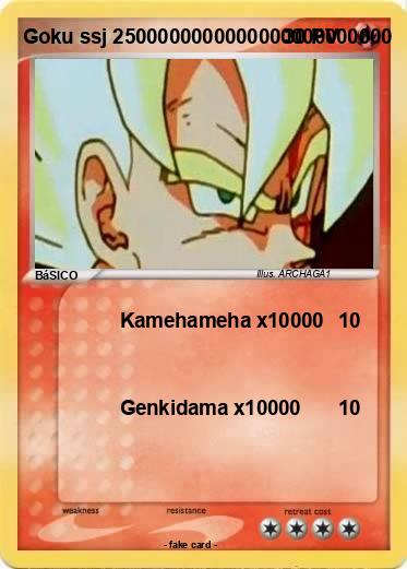 Pokemon Goku ssj 2500000000000000000000000