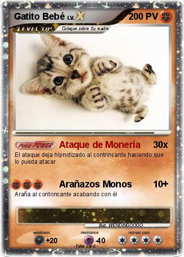 Pokemon Gatito Bebé