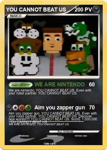 Pokemon YOU CANNOT BEAT US