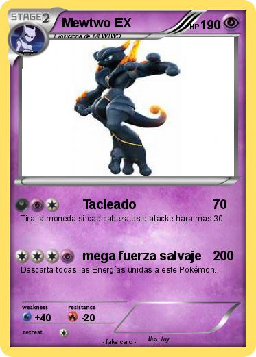 Pokemon Mewtwo EX