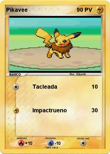 Pokemon Pikavee