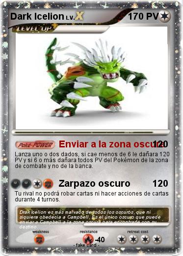 Pokemon Dark Icelion