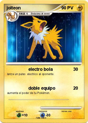 Pokemon jolteon