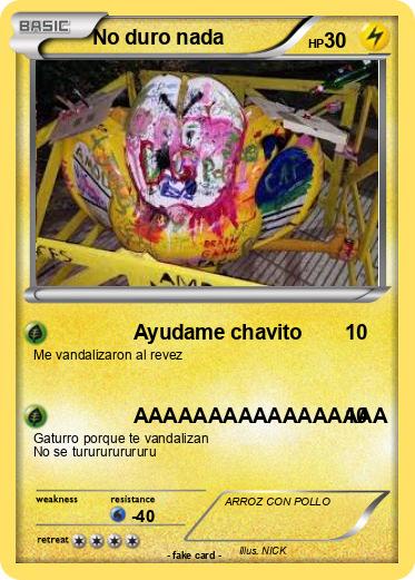Pokemon No duro nada