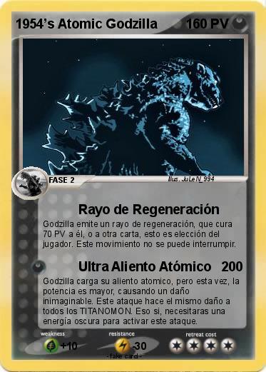 Pokemon 1954’s Atomic Godzilla