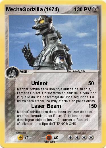 Pokemon MechaGodzilla (1974)
