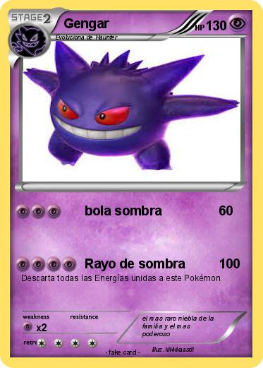 Pokemon Gengar