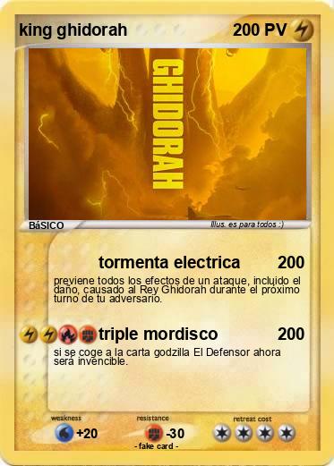 Pokemon king ghidorah