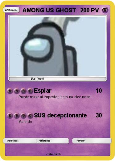 Pokemon AMONG US GHOST