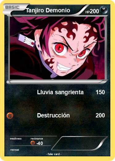 Pokemon Tanjiro Demonio