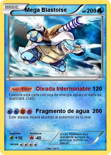 Pokemon Mega Blastoise