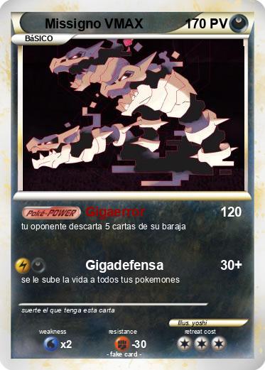 Pokemon Missigno VMAX