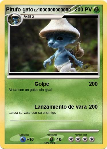 Pokemon Pitufo gato