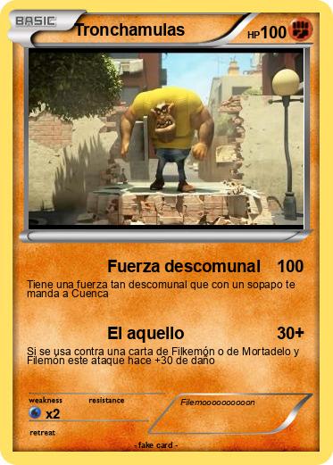 Pokemon Tronchamulas