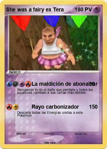 Pokemon She was a fairy ex Tera