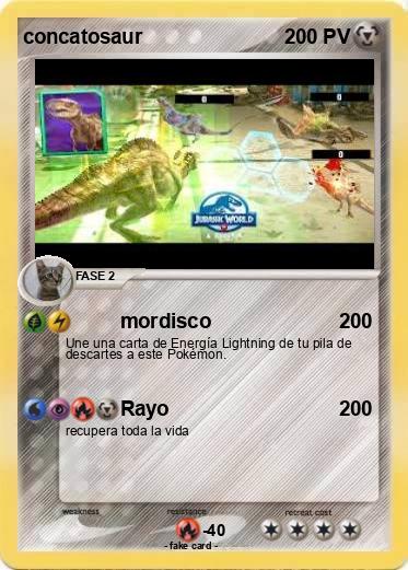 Pokemon concatosaur