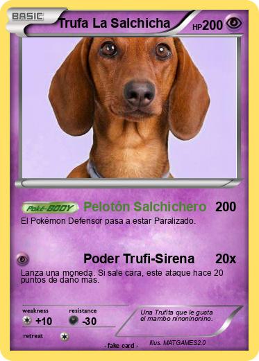 Pokemon Trufa La Salchicha