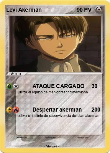 Pokemon Levi Akerman