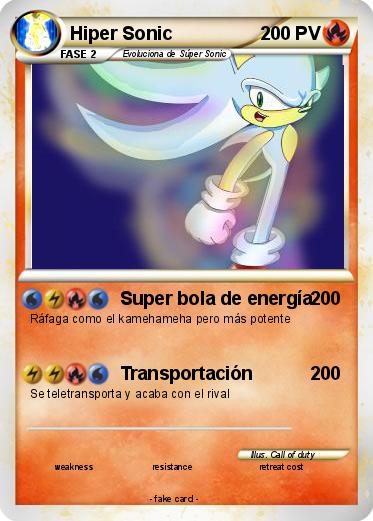 Pokemon Hiper Sonic