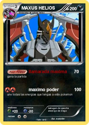 Pokemon MAXUS HELIOS