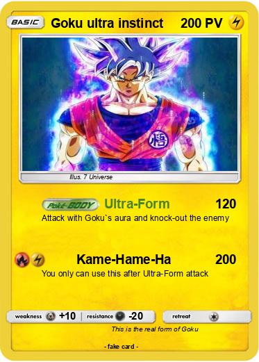 Pokemon Goku ultra instinct