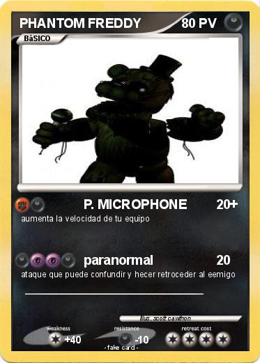 Pokemon PHANTOM FREDDY