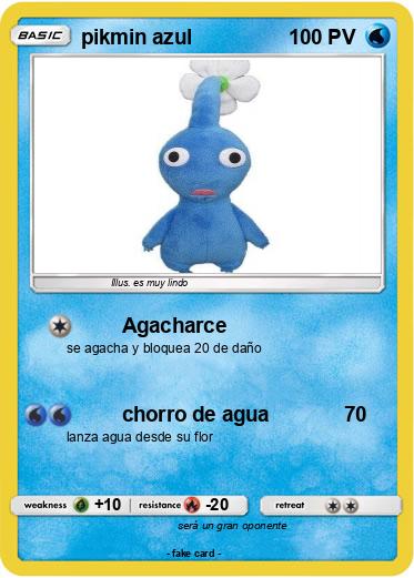 Pokemon pikmin azul