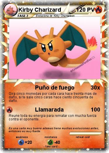 Pokemon Kirby Charizard