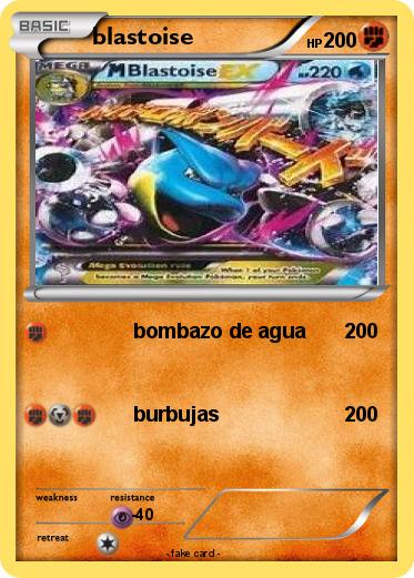 Pokemon blastoise