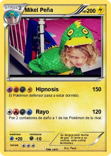 Pokemon Mikel Peña