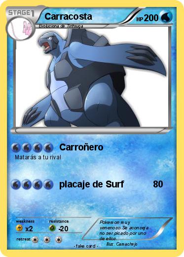 Pokemon Carracosta