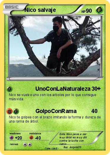 Pokemon Nico salvaje